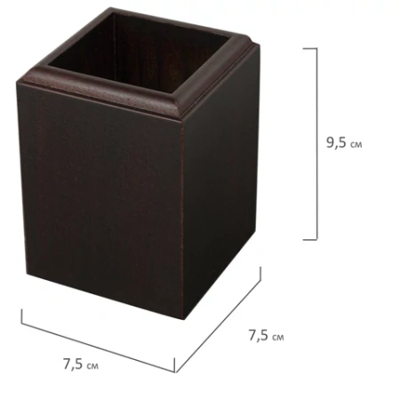 Набор подарочный настольный BESTAR "Apollon" из дерева, 6 предметов, цвет "орех", 236352 - МСК «Форвард»