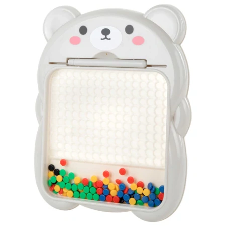 Мозаика магнитная развивающая для детей "Медвежонок", стилус, 101 магнит, 10 карточек, BAMBOX (БАМБОКС), 665891 - МСК «Форвард»