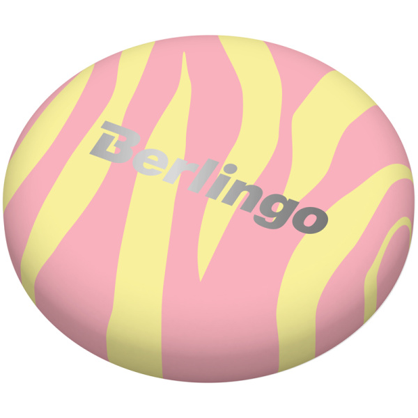 Ластик Berlingo "Zebra" круглый, термопластичная резина, 36*36*11мм BLc_00710 330167 - МСК «Форвард»