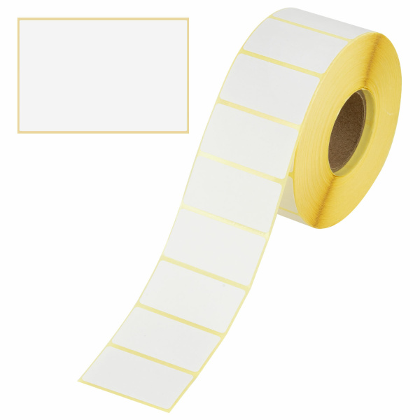 Этикетка ТермоТоп (47х26 мм), 2000 этикеток в ролике, светостойкость до 12 месяцев, 126102