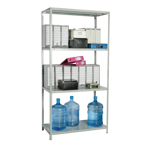 Стеллаж металлический BRABIX MS-185/40/70-4 (в1850*ш700*г400мм), 4 полки, 291103 S241BR354402