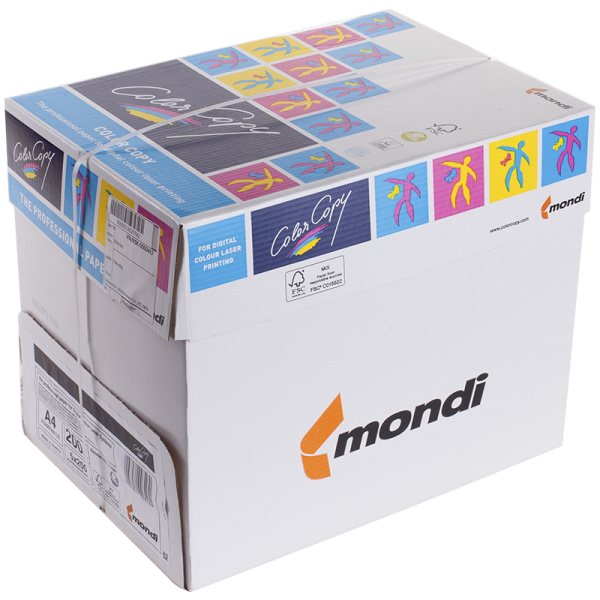 Бумага Color copy А4, 200г/м2, 250л 161% для цветной лазерной печати 65187 - МСК «Форвард»