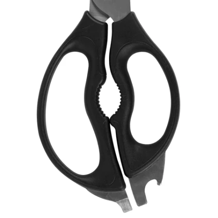 Ножницы кухонные DASWERK (ДАСВЕРК), 230 мм, разборные, с открывашками, зазубренные, 608906 - МСК «Форвард»