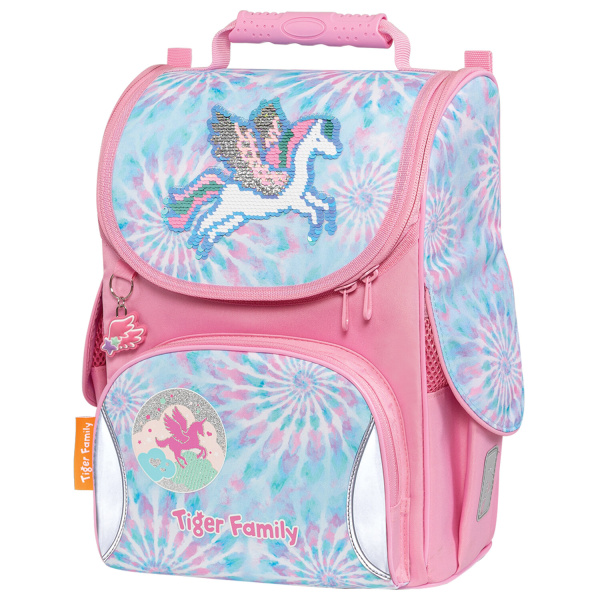 Ранец TIGER FAMILY для нач.школы, Nature Quest, Dream On, 35х31х19 см, 270621