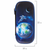 Пенал BRAUBERG, 1 отделение, 1 откидная планка, EVA, 22х10х5 см, "Planet", 272336 - МСК «Форвард»