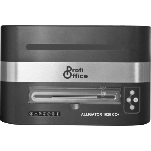 Уничтожитель (шредер) ProfiOffice Alligator 1020 СС+ 4-й уровень секретности объем корзины 34 л) ProfiOffice Alligator 1020 СС+ 4-й уровень секретности объем корзины 34 л 91936 453100 - МСК «Форвард»