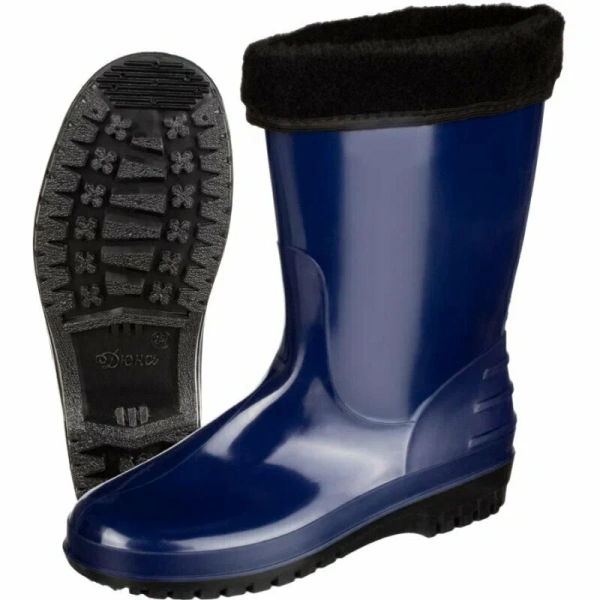 Сапоги рабочие женские 260 У ПВХ утеплённые с вкладным чулком синие размер 36 231393 минпромторг - МСК «Форвард»