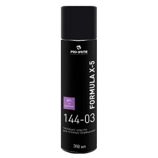 Средство для удаления следов скотча, этикеток, жеват. резинки 300мл PRO-BRITE FORMULA X-5, аэрозоль  605272