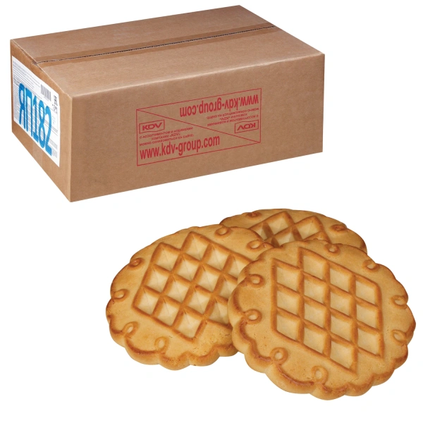 Печенье ЯШКИНО "Дивная Даренка" со вкусом топленого молока, гофрокороб 4 кг, ЯП182 620979