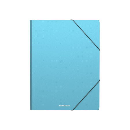 Папка на резинках ERICH KRAUSE "Diagonal Pastel", до 300 листов, ассорти, 600 мкм, 50400 272939 - МСК «Форвард»