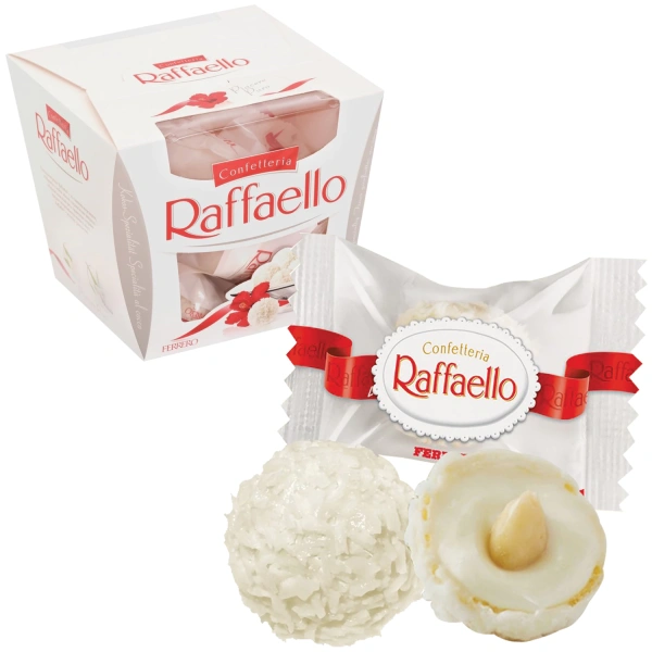 Конфеты RAFFAELLO с цельным миндальным орехом в кокосовой обсыпке, 150г, 77070983 620295
