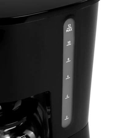 Кофеварка капельная SONNEN CM1095, 900 Вт, объем 1,8 л, подогрев кофе, противокапельная система, черная, 456334 - МСК «Форвард»