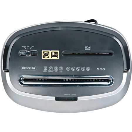 Уничтожитель (шредер) Office Kit S50 4-й уровень секретности объем корзины 21 л OK0435S050 443280 - МСК «Форвард»