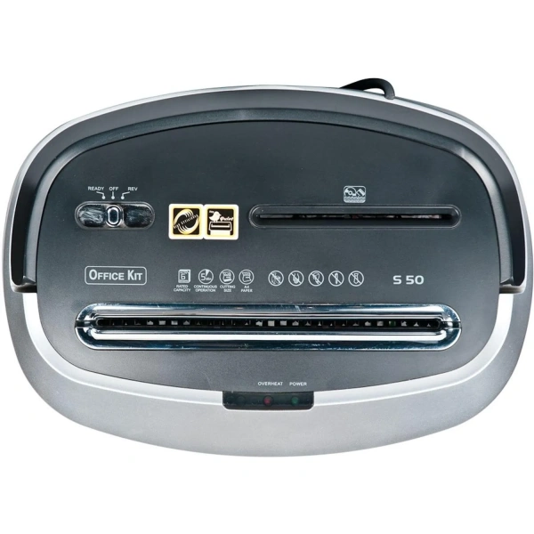 Уничтожитель (шредер) Office Kit S50 4-й уровень секретности объем корзины 21 л OK0435S050 443280 - МСК «Форвард»