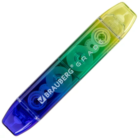 Корректирующая лента двусторонняя 5 мм x 10 м, BRAUBERG "Grade", ассорти, 271941 - МСК «Форвард»