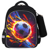 Рюкзак BRAUBERG KIDS MIND с пеналом в комплекте, 2 отделения, "Football", 40х28х18 см, 273178 - МСК «Форвард»