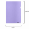 Папка-уголок ERICH KRAUSE "Diagonal Pastel", ассорти, 0,18 мм, 50170 МИНПРОМТОРГ 272918 - МСК «Форвард»