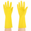 Перчатки МНОГОРАЗОВЫЕ латексные "Для деликатной уборки", размер L (большой), вес 29 г, KOMFI, DGL018L 700896