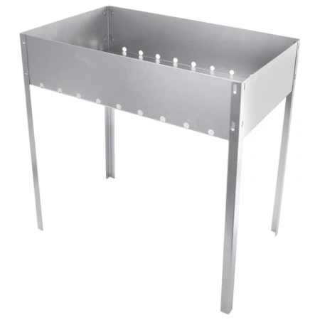 Мангал сборный стальной, размер 500х300х500 мм, в коробке, 701727 - МСК «Форвард»