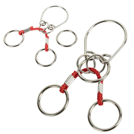 Головоломки металлические большие ЗОЛОТАЯ СКАЗКА, набор 6 штук, MEDIUM level, 664926 - МСК «Форвард»