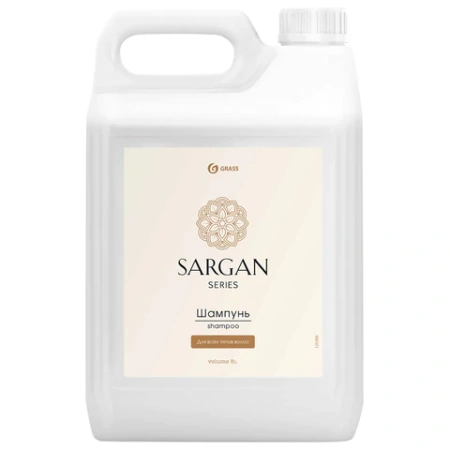 Шампунь для всех типов волос 5 л, GRASS SARGAN, для мягкости и здорового блеска волос, 125389 608523 - МСК «Форвард»