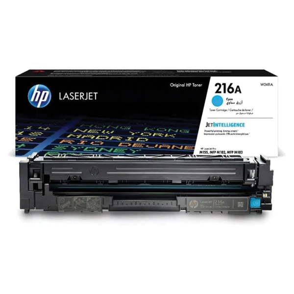 Картридж лазерный HP (W2411A) Color LaserJet M182n/M183fw, №216A, голубой, ориг, ресурс 850 страниц 363541 под заказ 8 дней