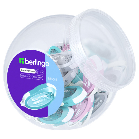 Корректирующая лента Berlingo "Brilliant", 5мм*6м FKs_06042 356799 - МСК «Форвард»