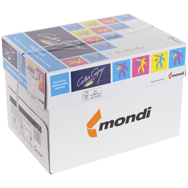Бумага Color copy А4, 160г/м2, 250л 161% для цветной лазерной печати 65186 - МСК «Форвард»