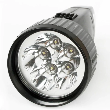 Фонарь аккумуляторный ULTRAFLASH 5хLED, вилка, заряд от сети, LED3859 238282 - МСК «Форвард»