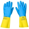 Перчатки латексно-неопреновые SCAFFA "Спектр", КЩС-1, хлопчатобумажное напыление, размер 9, L (большой), 00-01017727 701638 - МСК «Форвард»