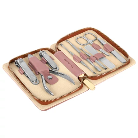 Премиальный набор для маникюра и педикюра 9 в 1 в пенале, PREMIUM, MONTE VITA (МОНТЕ ВИТА), 609494 - МСК «Форвард»