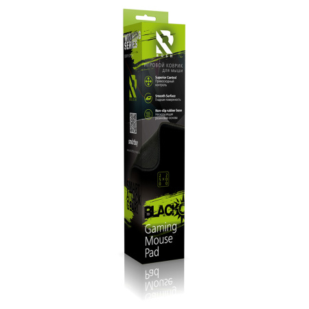 Коврик для мыши Smartbuy Blackout, 250*200*3мм, ткань+резиновая основа SBMP-S01G-K 365521 - МСК «Форвард»