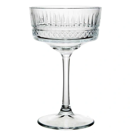 Бокал для шампанского на ножке широкий, 260 мл, КОМПЛЕКТ 4 штуки, стекло, PASABAHCE "ЭЛИЗИЯ", фирменная подарочная упаковка, 440436 700572 - МСК «Форвард»